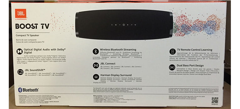 Soundbar JBL TV Boost, 30W, Bluetooth
