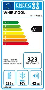 Whirlpool BSNF 9431 K