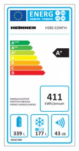 Heinner HSBS-520NFX+ side by side