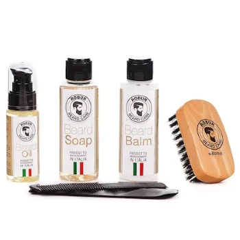 Set ingrijire barba ieftin Set ingrijire barbati