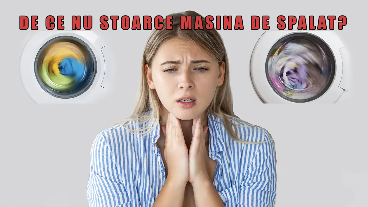 Probleme Spalare? De ce nu stoarce masina de spalat