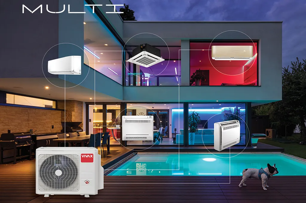 aparate aer conditionat multisplit vivax sistem aer conditionat multisplit pentru casa