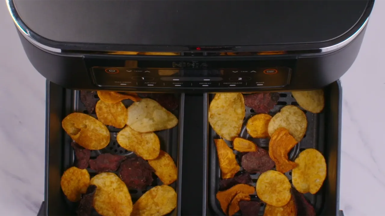 chips-uri air fryer Ninja AF300EU chips air fryer retete